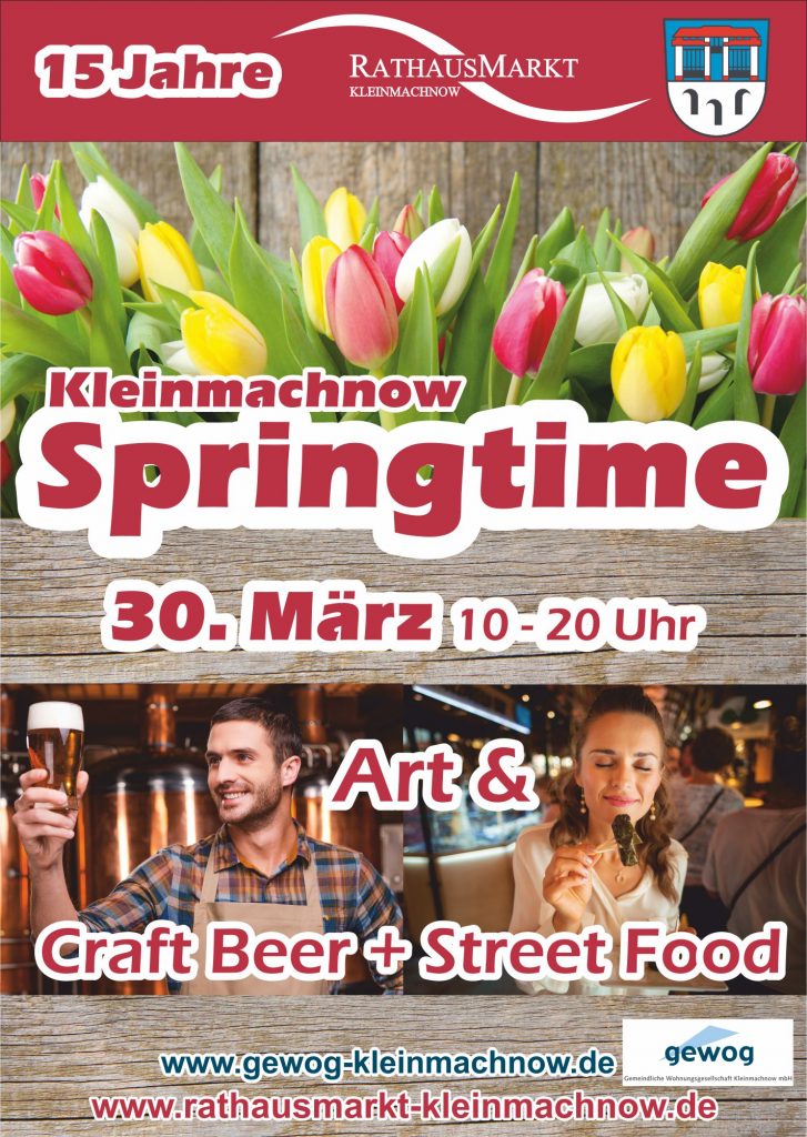 Plakat Kleinmachnow Springtime 2019